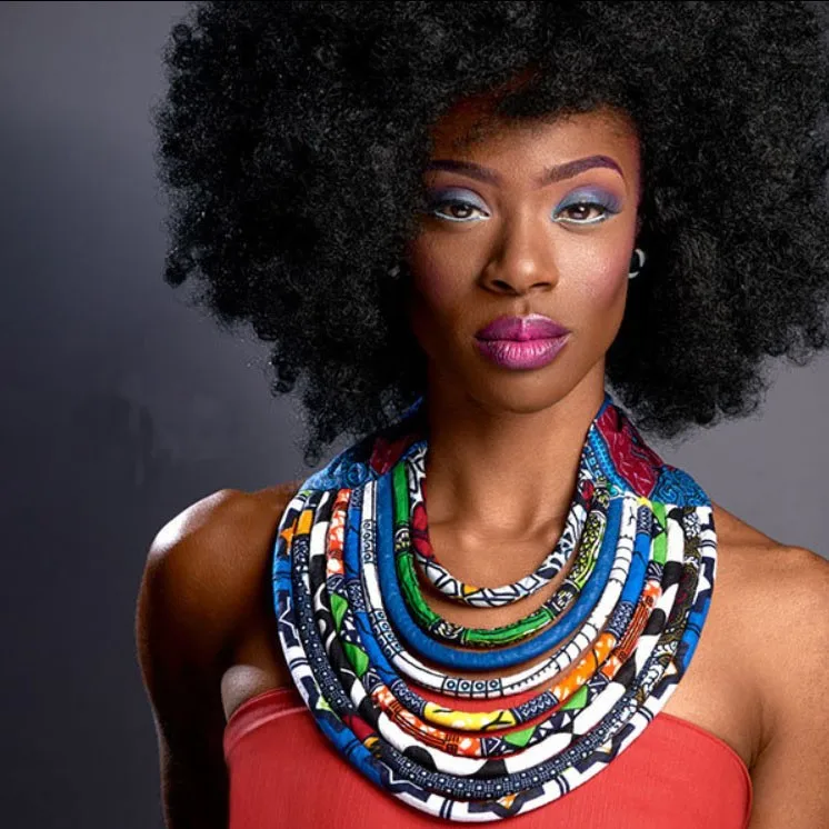 African Accessories For Women Bohemia Style Women Necklaces & Pendants Rope Chain Statement Necklace Pendant For Gift WYS01