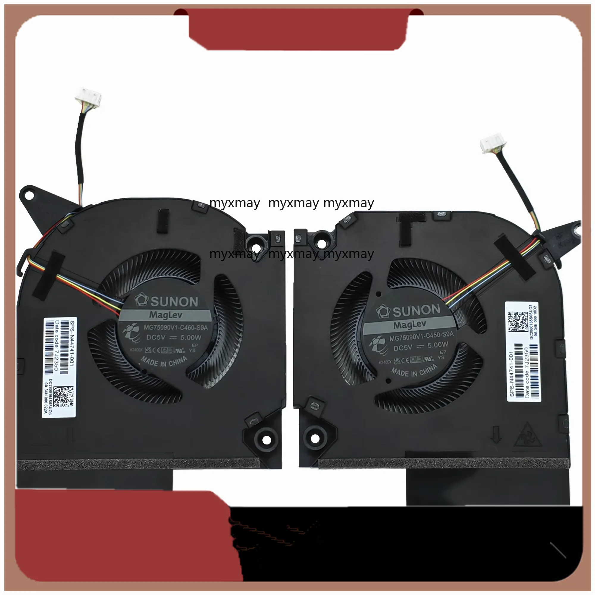 

DC5V Replacement New for HP 16-U TPN-C167 N44741-001 7J2350 MG75090V1-C450-S9A MG75090V1-C460-S9A DC5V 5.00W