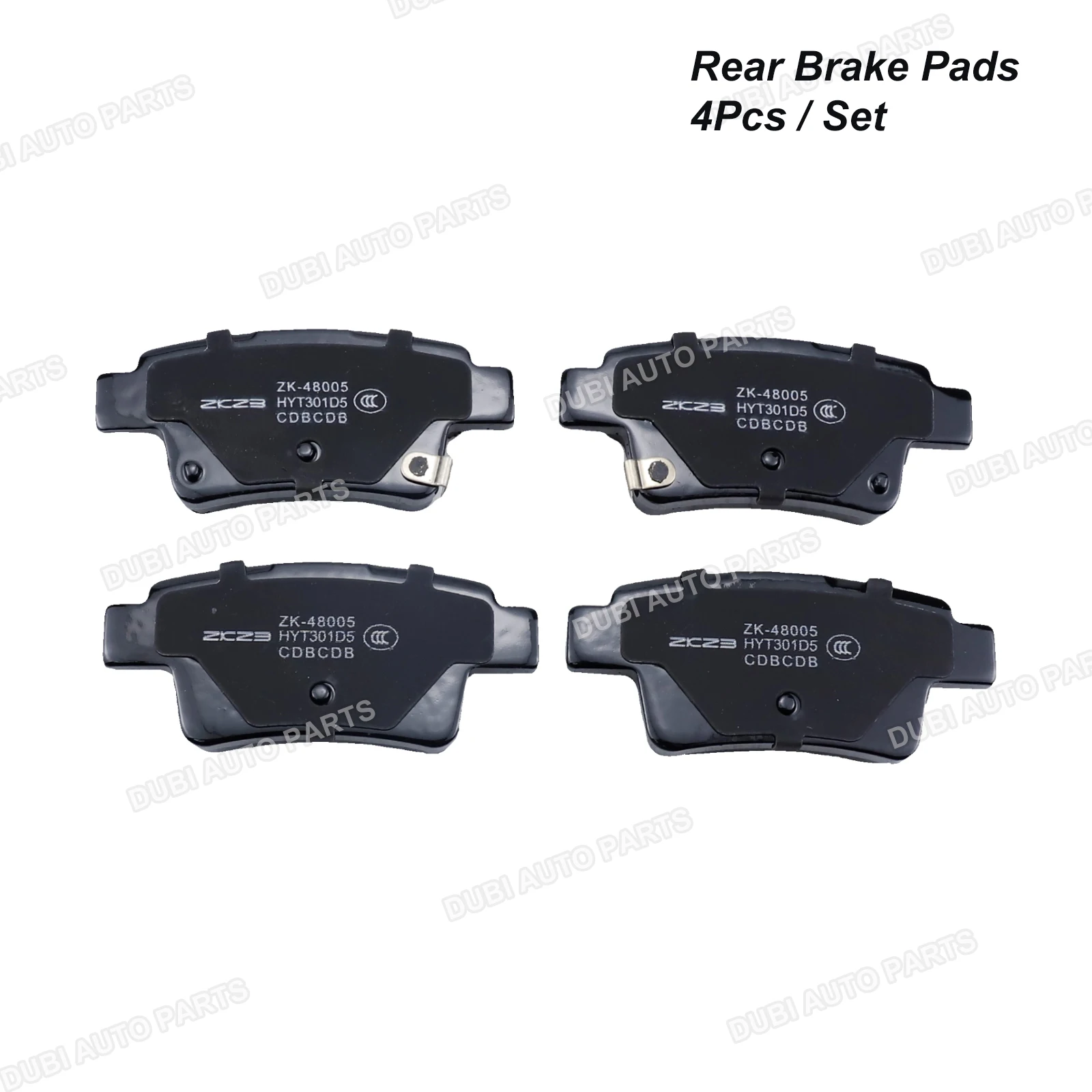 

Rear Brake Pads 88350-07AAF-0000 For GAC TRUMPCHI GS4 200T 2015-2022 235T 2016-2019 270T 2019- GA3S GA3 JMC S330 FORD TERRITORY
