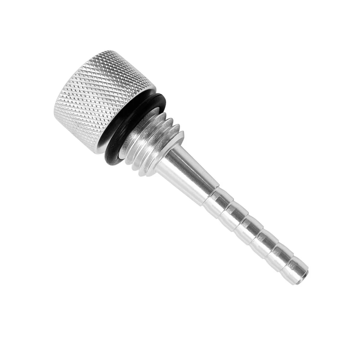 Dipstick magnético de aluminio para motor inversor Predator, accesorios de sintonización de coche, 3500W, con junta tórica, Plata