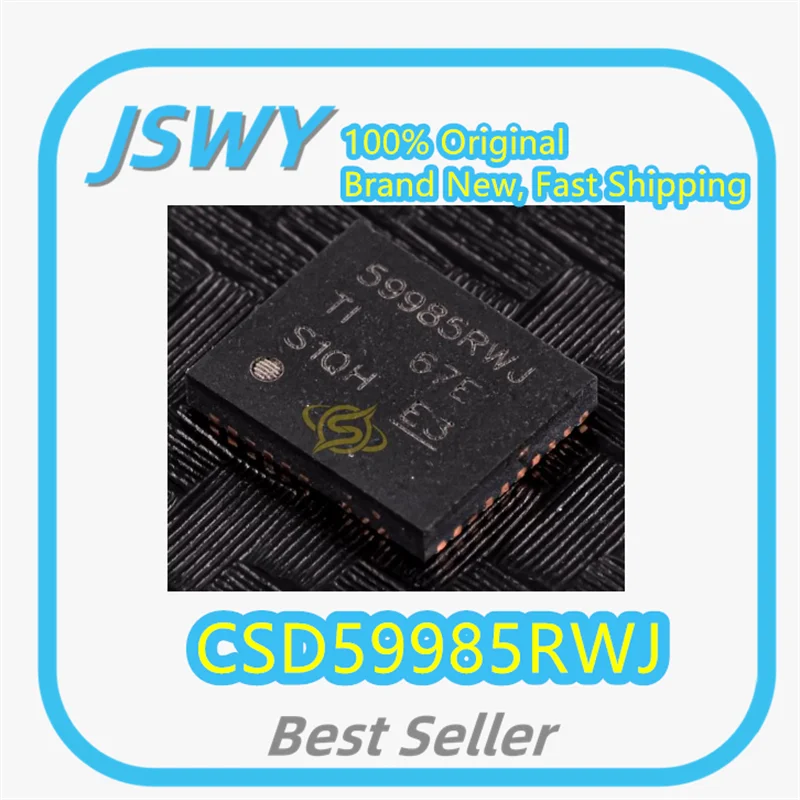 

(5/50 pieces) CSD59985RWJ 9985RWJ VQFN-41 Driver Chip, Genuine Original