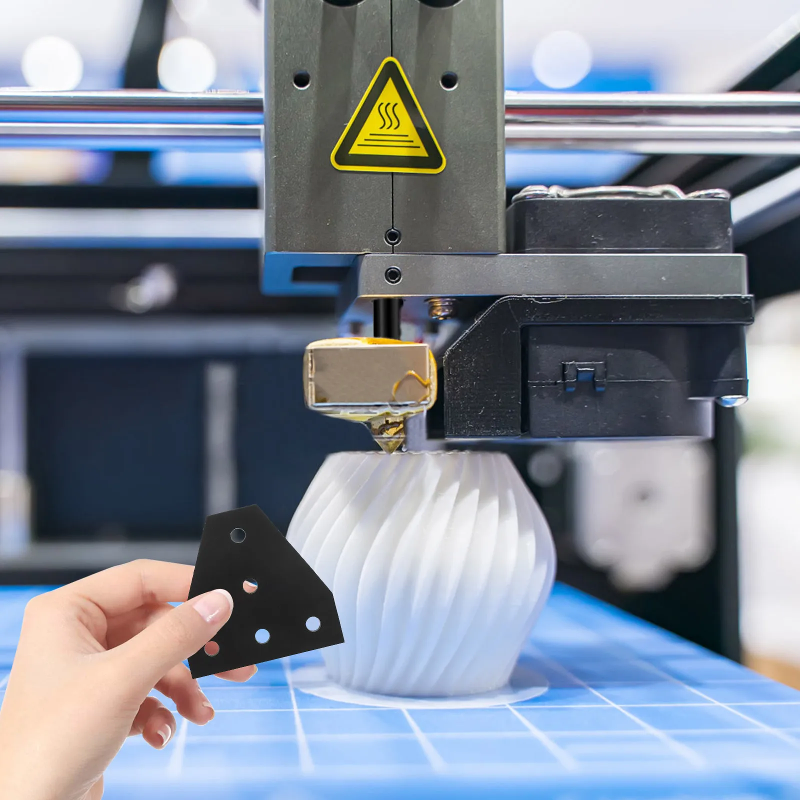 

6Pcs T Shape 5 Hole Joint Plates Aluminum Corner Brackets for 2020 Aluminum Extrusion Profile Frame Stable Adjustable Angle