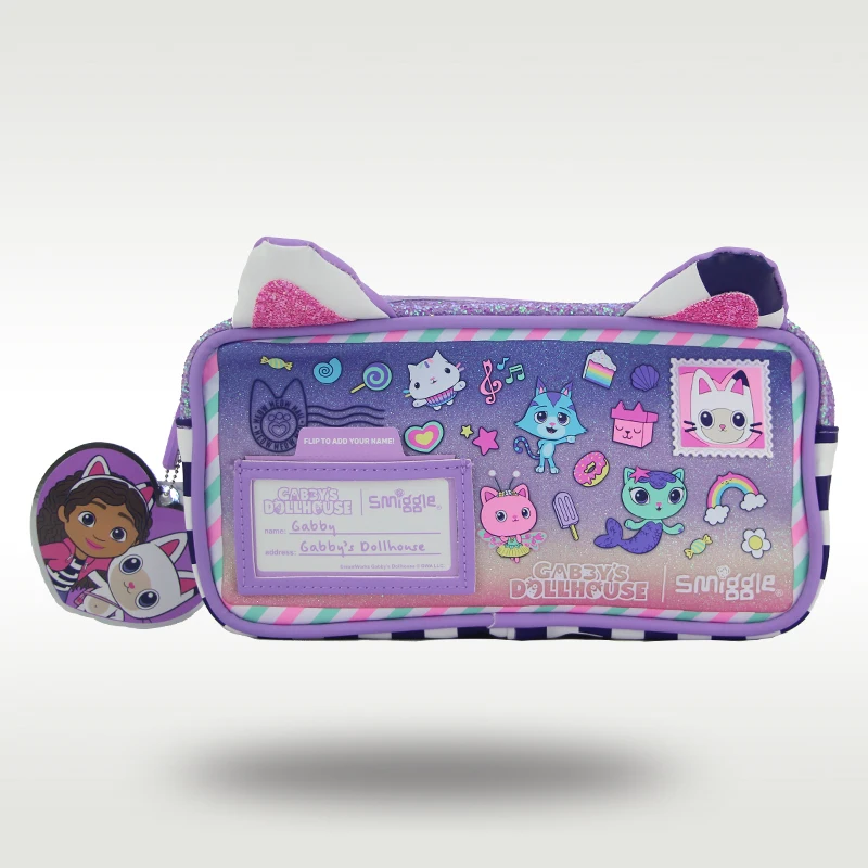 Australië smiggle originele kinderetui meisje Gabby briefpapier doos school potlood tas clutch PU 9 inch