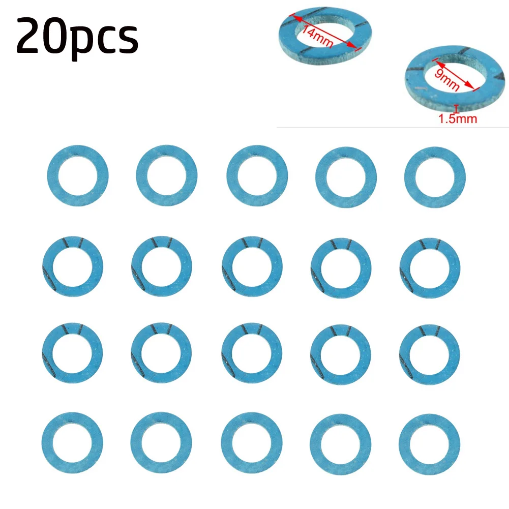 20pcs Drain Screw Gasket 307552 For For Mercury For Marine For MerCruiser For Mariner 12-19183-3 For Sierra For Mallaory