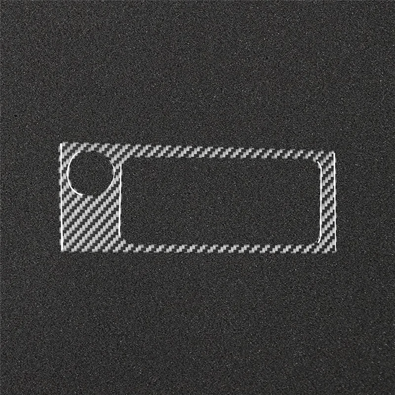 ملصق كسوة إطار كوب ماء بتحكم مركزي ، ألياف كربون ، ملحقات زينة لسكودا أوكتافيا A7 من من ألياف الكربون