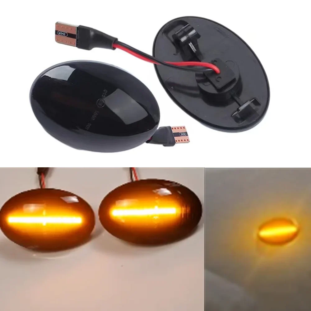 

2pcs Side Marker Lights For Opel Astra F Corsa B Sintra Tigra Combo C Corsa C Meriva A Dynamic LED Repeater Turn Signal Lamp