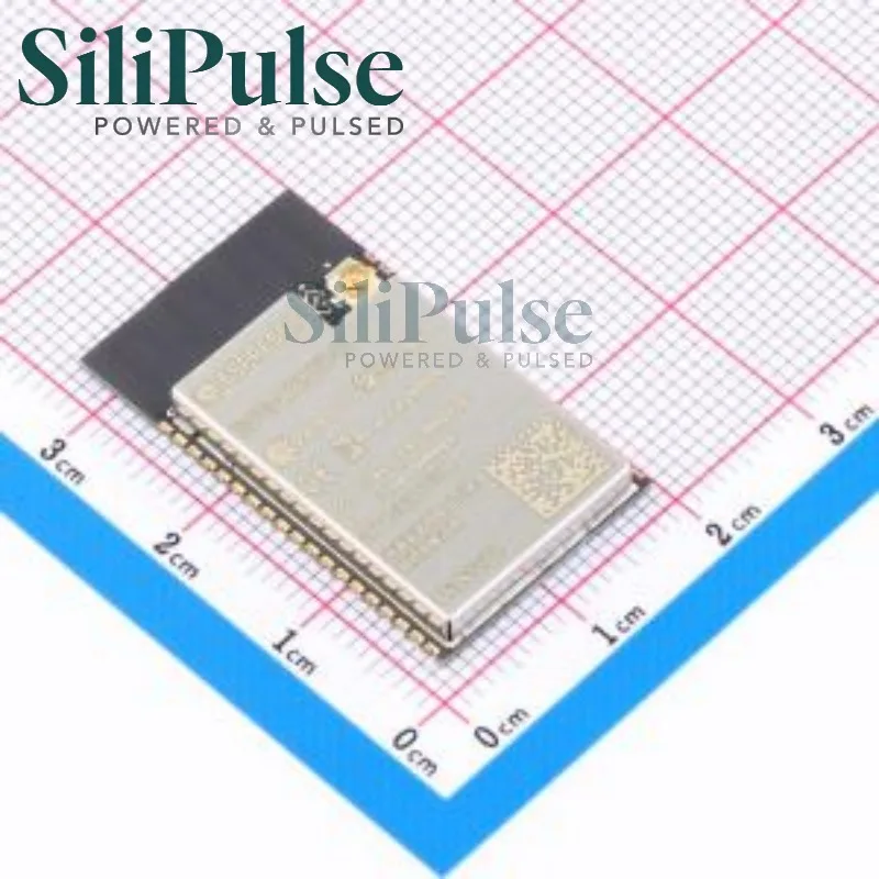 (1/5pcs) ESP32-WROVER-IE-N16R8 SMD,18x31.4mm 100% Original In Stock SMD Module ESP32-WROVER-IE, ESP32-D0WD-V3, 3.3V 64Mbit IPEX