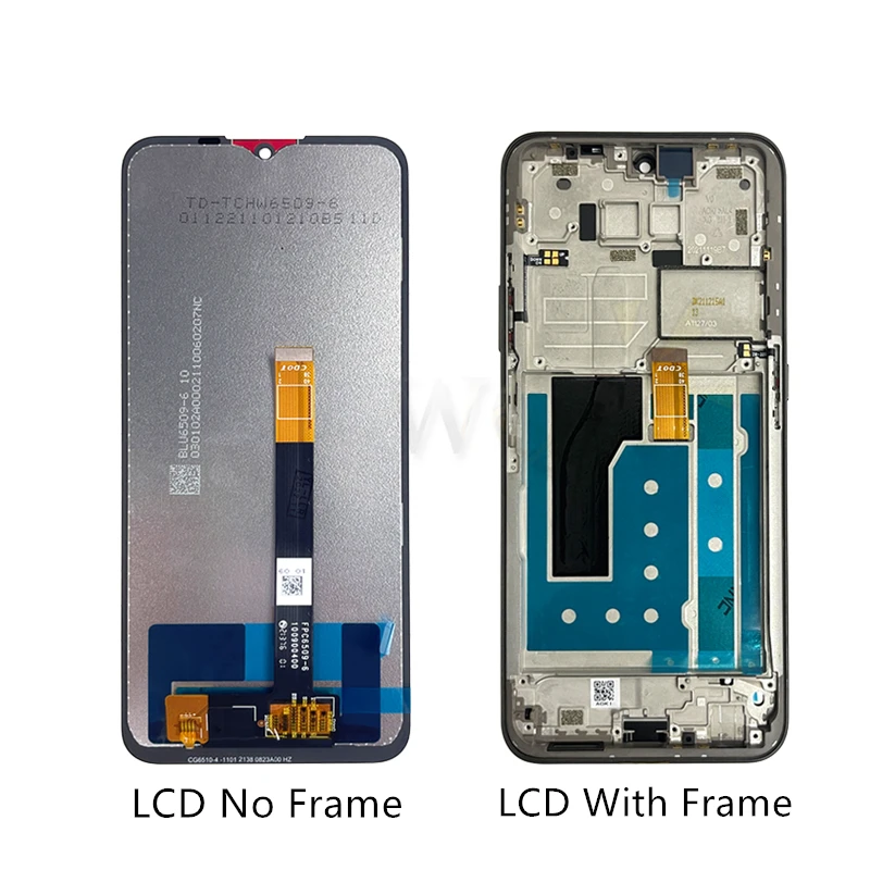 Screen For Nokia G300 LCD Display Touch Screen With Frame Digitizer Assembly TA-1374, N1374DL Replacement 6.52\