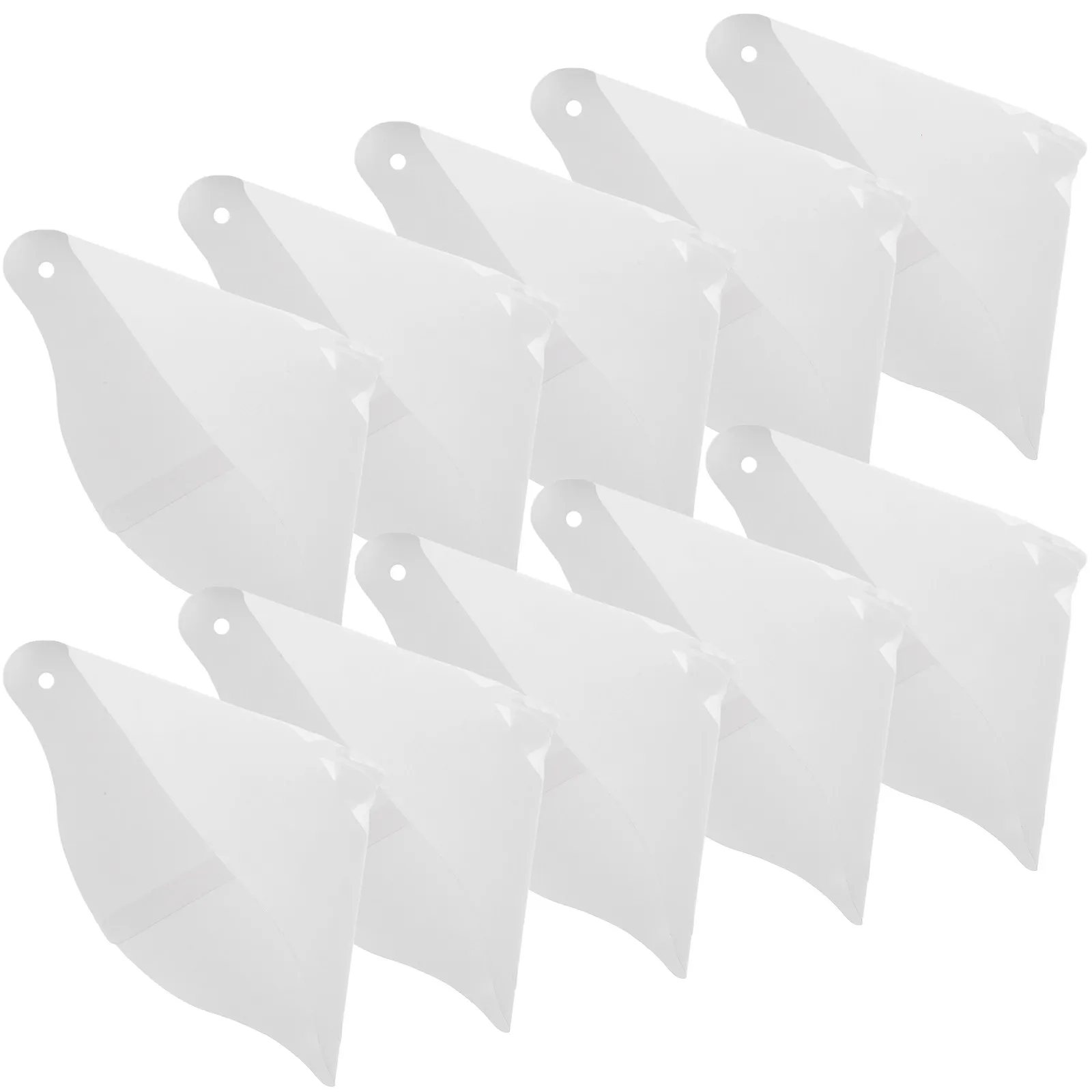 

10 шт. фильтрующих воронок из утолщенной бумаги для 3D-принтеров SLA, одноразовые фильтры для переработки УФ-смолы