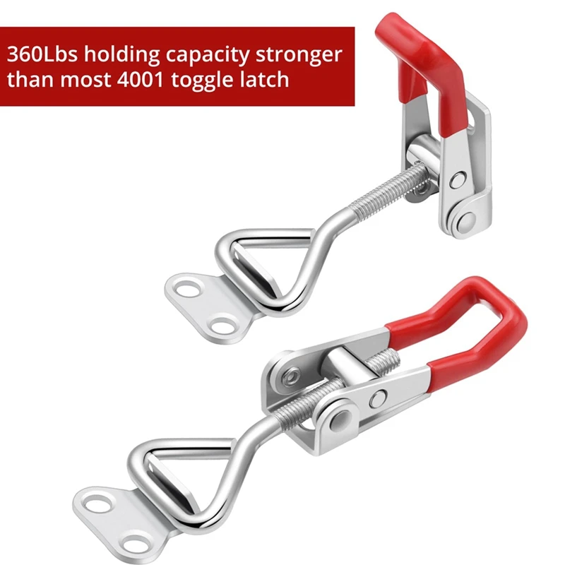 36 buah gerendel pelat dapat disesuaikan Grendel tarik 4001 gerendel tarik tugas berat gerendel pintu logam Grendel kokoh Grendel perangkat keras mudah digunakan