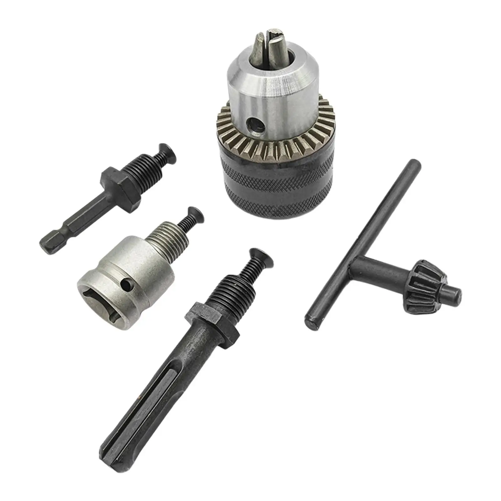 

Mini Drill Chuck Conversion Kit Power Tool Adapter for Metalworking and Woodworking Machines