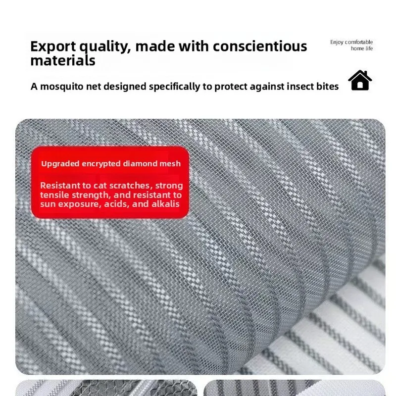 High-quality window screens for home use: insect-proof, dust-proof, and excellent for ventilation – a truly practical and useful