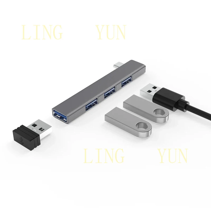 Z  USB C HUB 3.0 Type C 3.1 4 Port Multi USB Splitter OTG Adapter For Xiaomi Lenovo - view 5