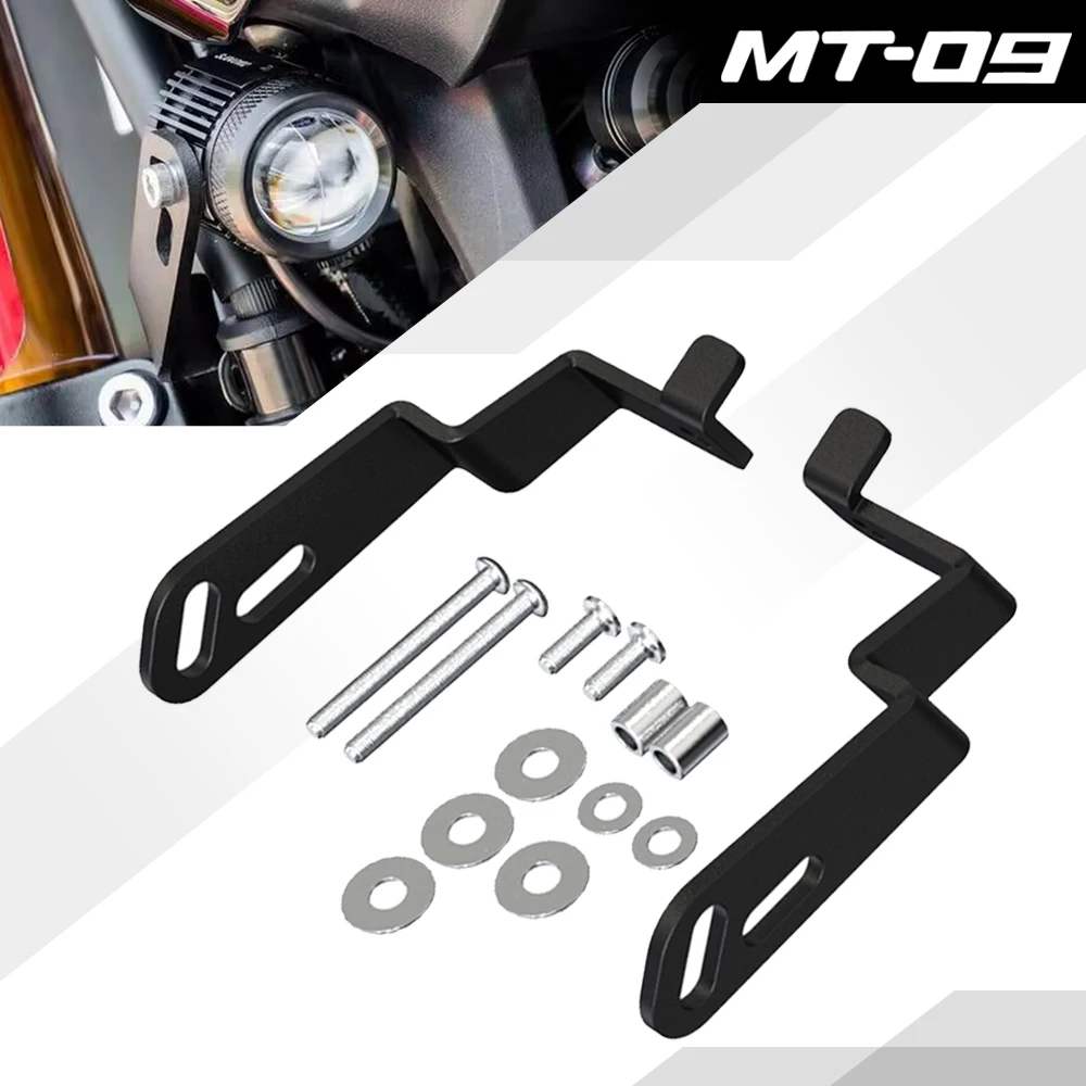

For YAMAHA MT-09 MT 09 MT09 SP 2021 2022 2023 Motorcycle Accessories Fog Lights Auxiliary Light Bracket Driving Lamp Spotlights