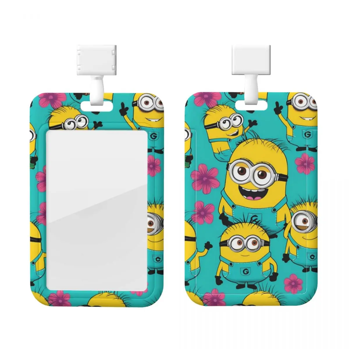 

Custom M-Minions Badge Card Subway Card Holders Student Campus Lanyard Cards Holder Factories Credentials Accessories