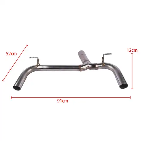 AP03 Carbon Axle Back Muffler Exhaust for BMW F30 F32 335i 435i 3.0L I6 2012-2016 12 best sales f30 exhaust - №9