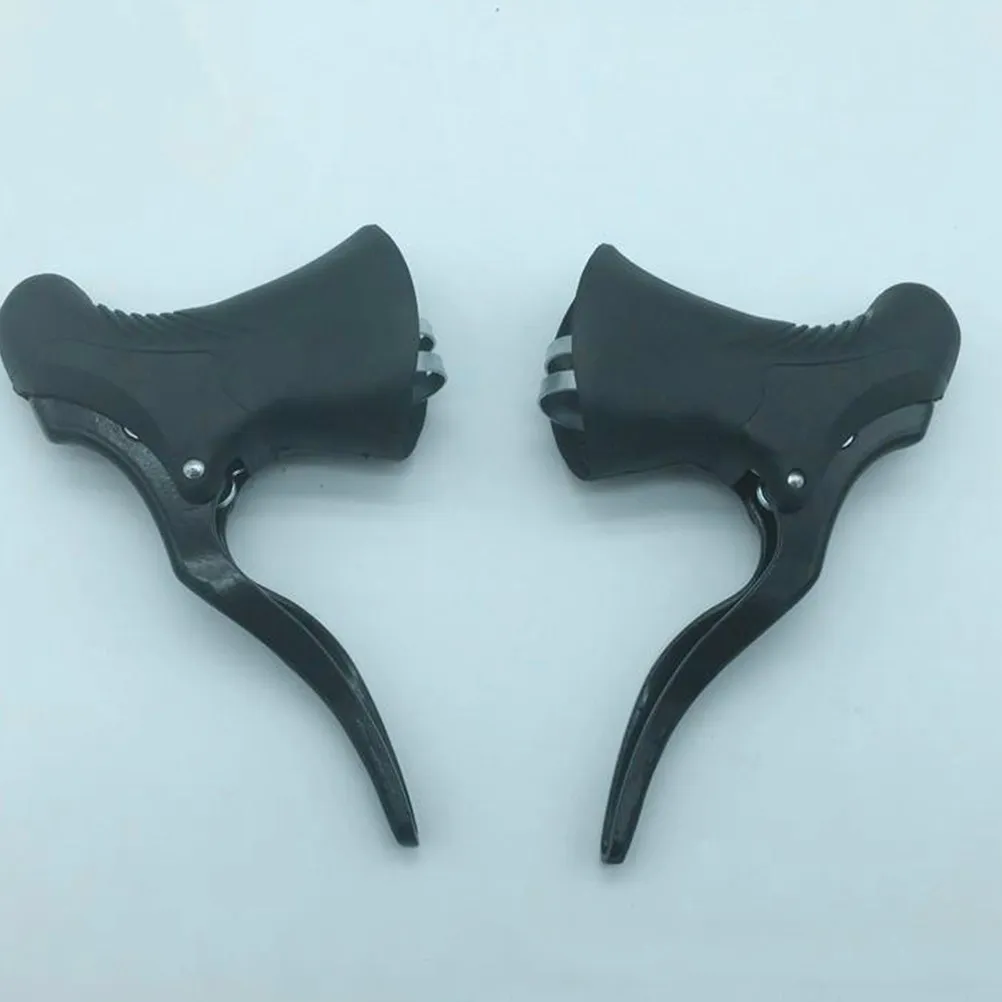 2Pcs Aluminum Alloy Brake Lever Professional Strong Stability Road Mountain Bike Brake Handle Replacement Parts