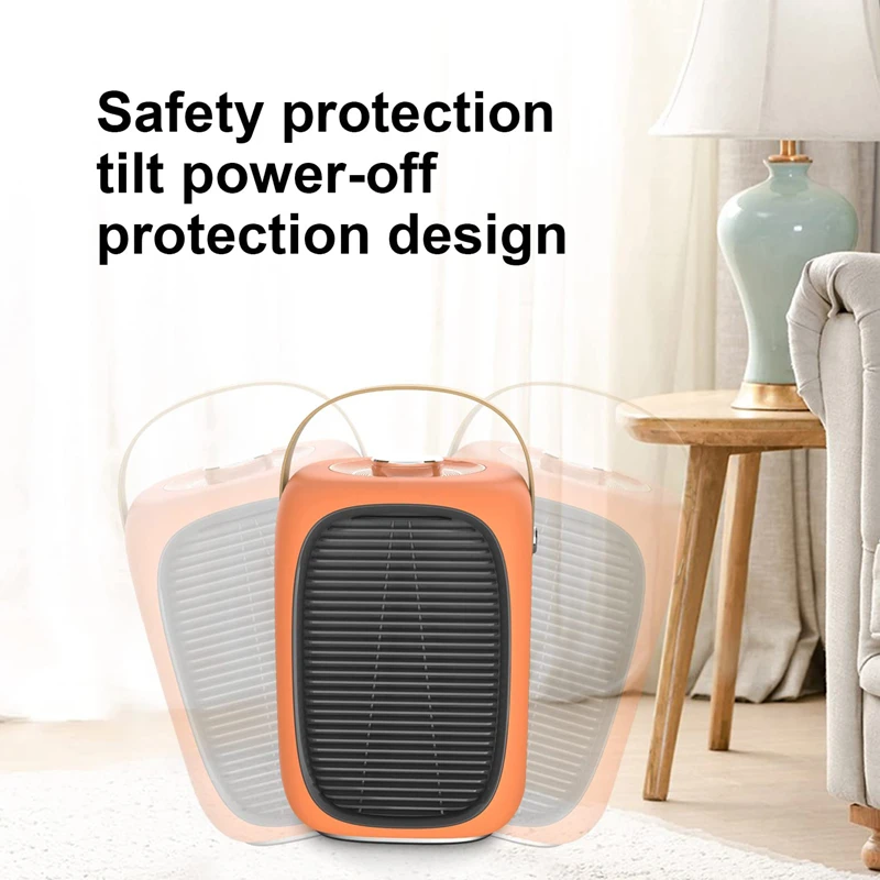 2022 تصميم جديد 1000 واط قابس تسخين الشتاء في مكتب المنزل المحمول استخدام سخان مروحة كهربائية
