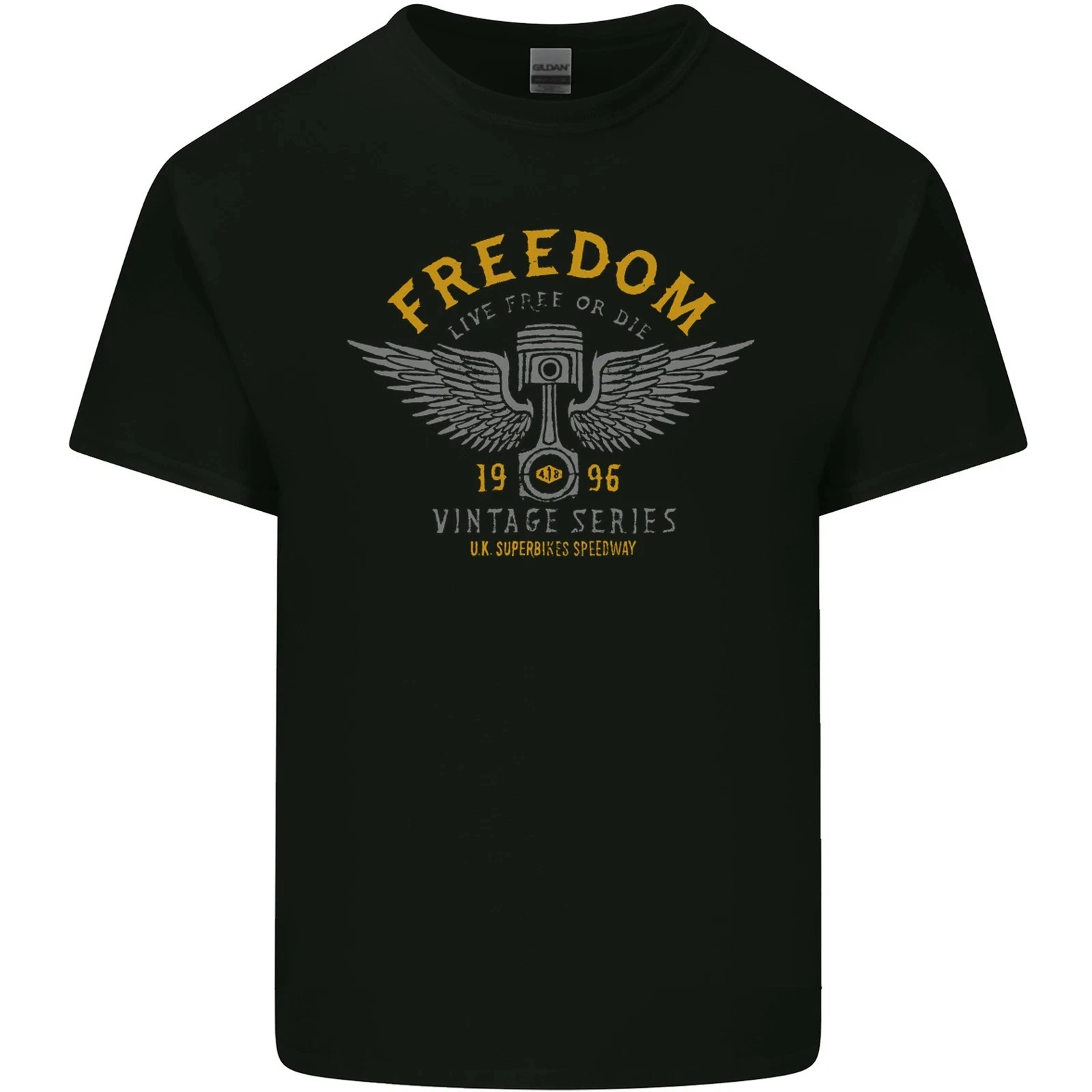 

Motorcycle Lover T-shirt Men's Summer Sweat-absorbing Breathable Top Cotton Round Neck Short-sleeved Fashion Men's Clothing