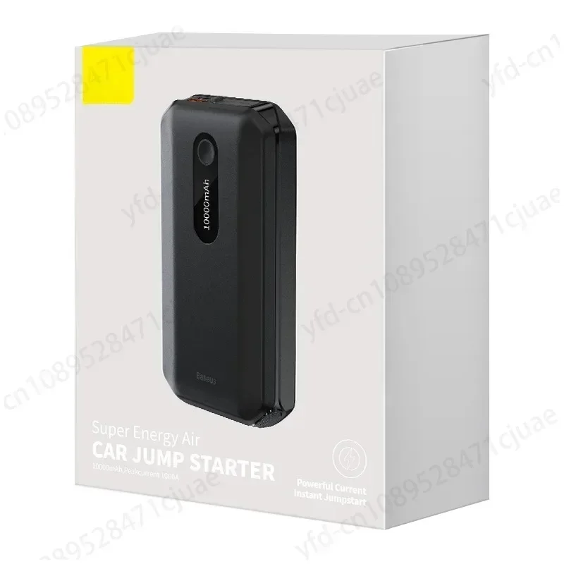 

Car Jump Starter 10000mah 1000A Portable Emergency Starter Power Bank 12V Auto Booster Starting Device Battery for Car