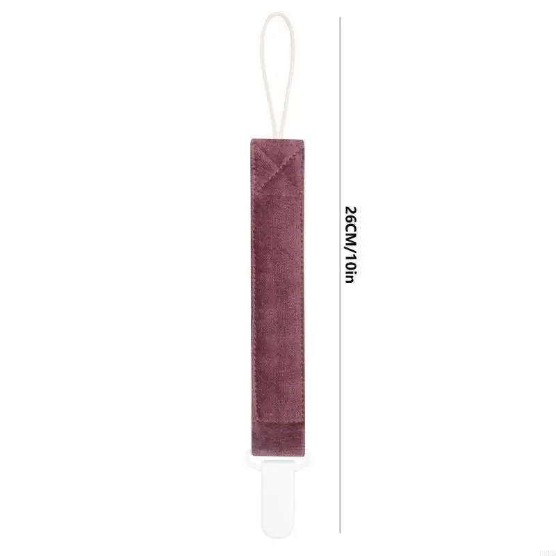 سلسلة لهاية الأطفال الآمنة مع مشبك بلاستيكي لحديثي الولادة مشبك عضاضة L8RB #6