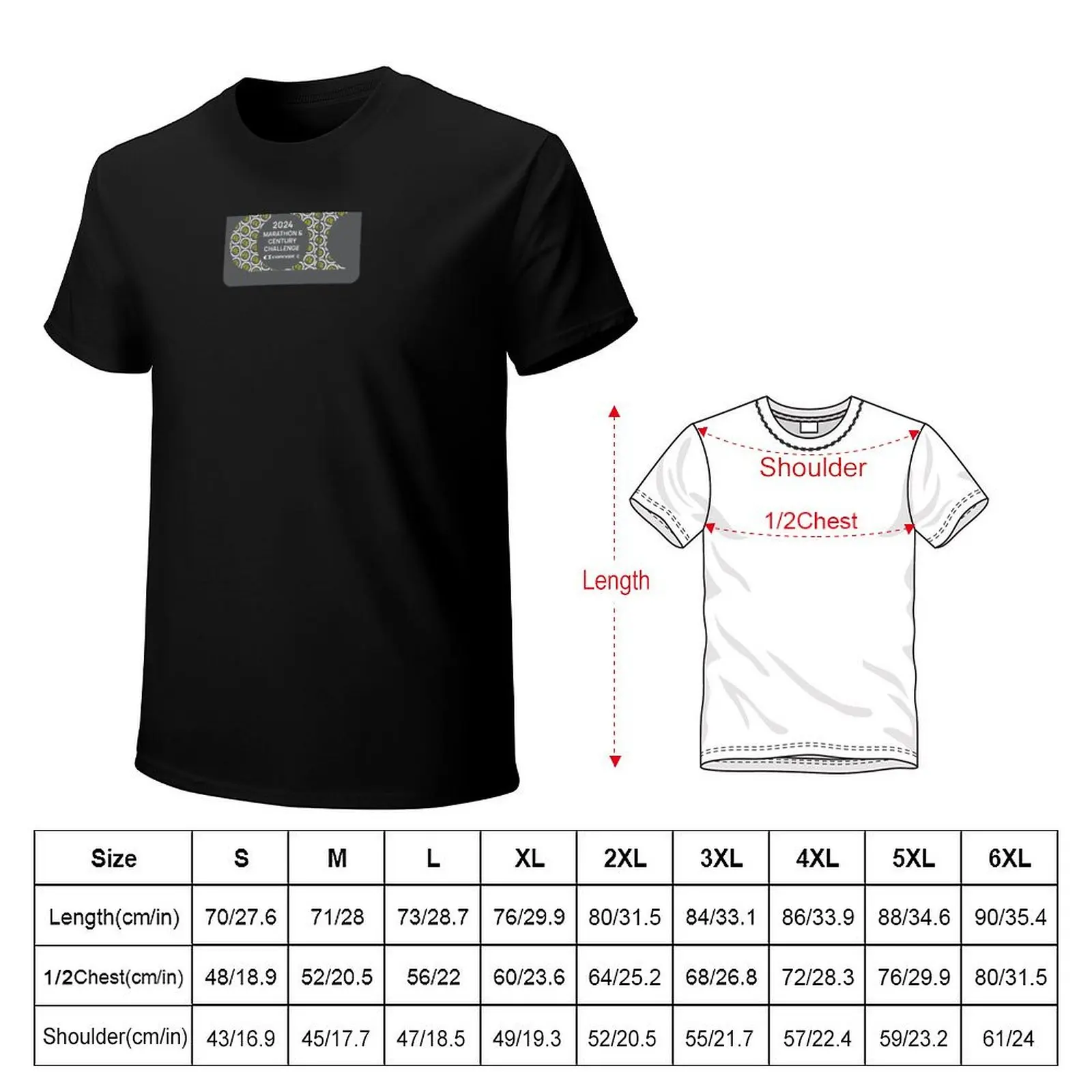 Marathon and Century Challenge T-Shirt Sun Block Outdoor T-Shirt