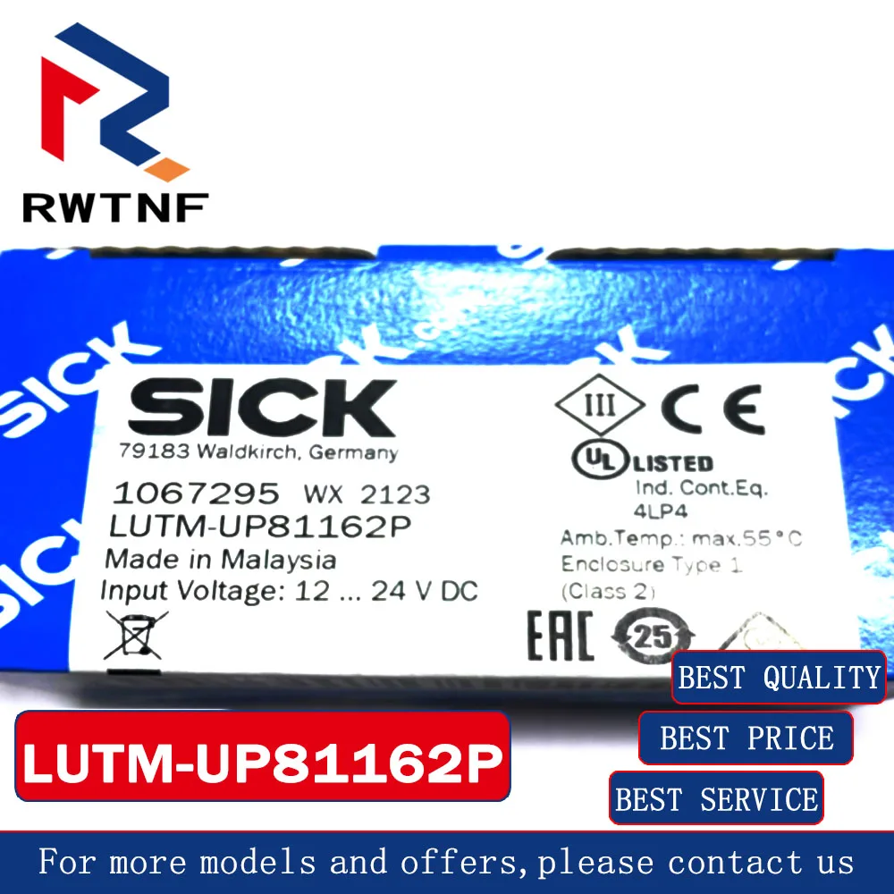 Brand New Genuine LUTM-UP81162P SICK Fluorescent sensor,100% original warehouse stock