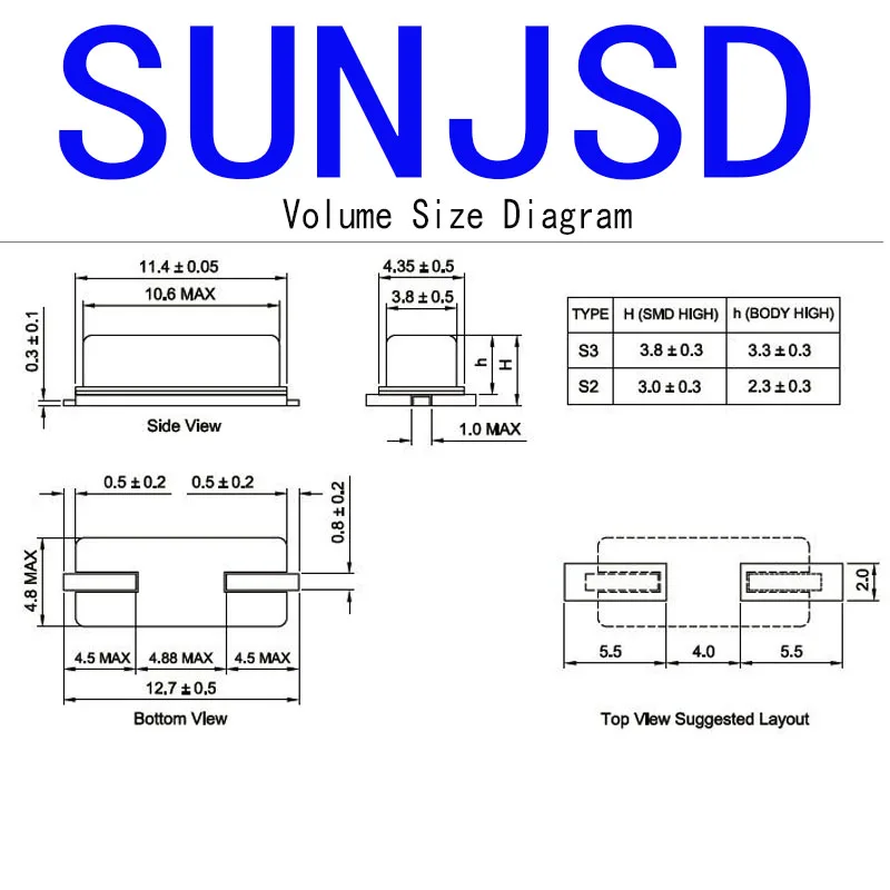 10PCS 13.52127MHz Passive Quartz Crystal Oscillator HC-49SMD for Electronic Components Market