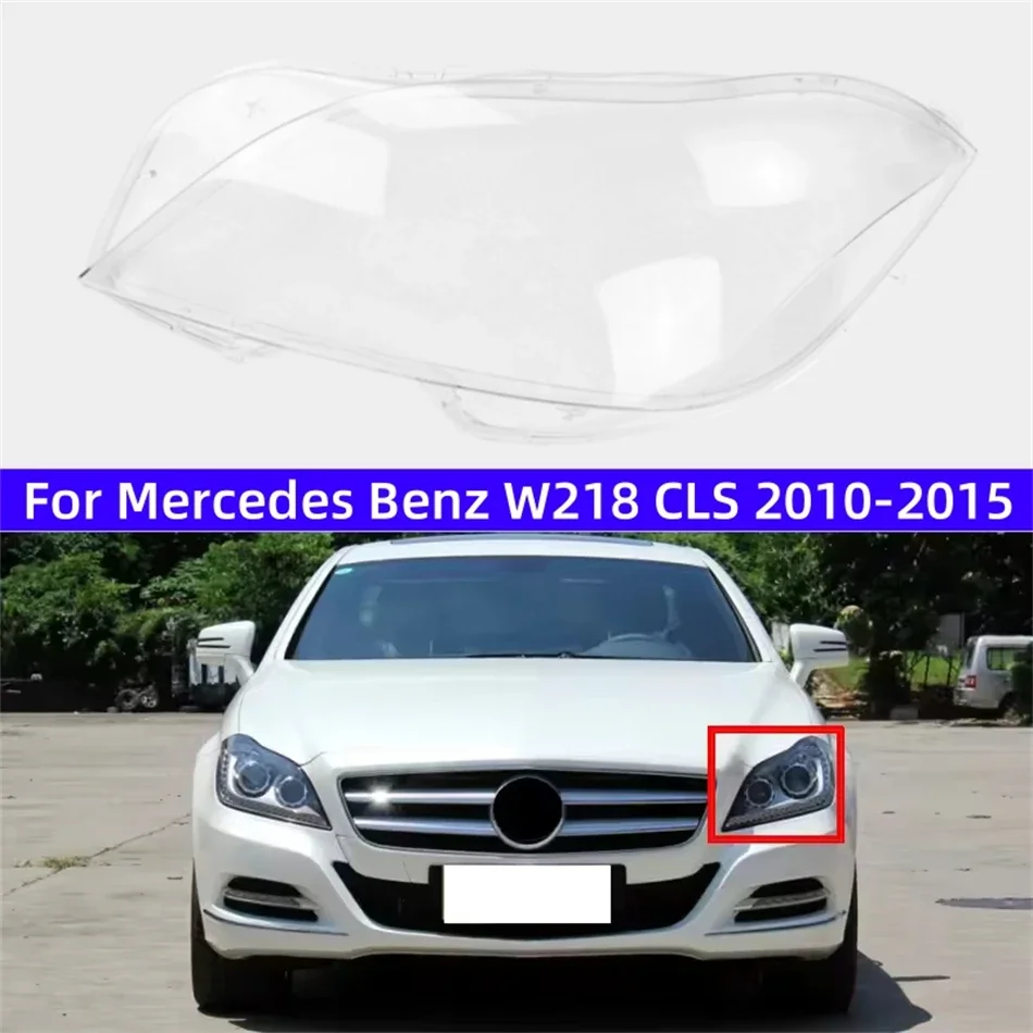 

Для Mercedes Benz W218 CLS CLS260 CLS300 CLS350 2010 2011 2012 2013 2014 2015 автомобильный аксессуар, крышка фары Transparen Xt Lucency