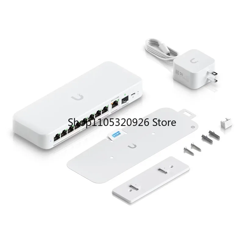 For USW-Flex-2.5G-8-PoE 10-port desktop managed switch 10G PoE ++ UBNT excellent speed