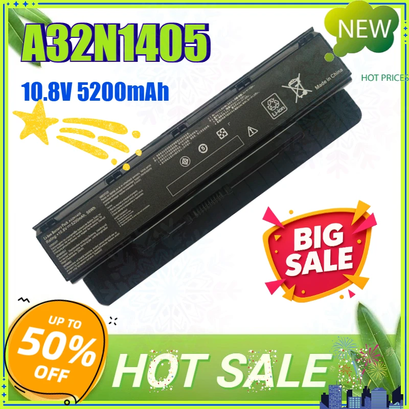 New A32N1405 Laptop Battery for ASUS ROG N551 N551JM N751 N751JK G551 G771 G771JK GL551 GL551JK G551J G551JK GL551JM G551M G551J