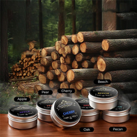 A04G-Wood Chip Cocktail Whiskey Electric Smoker Kit- Gift For Men/Dad/Husband Includes 6 Flavors