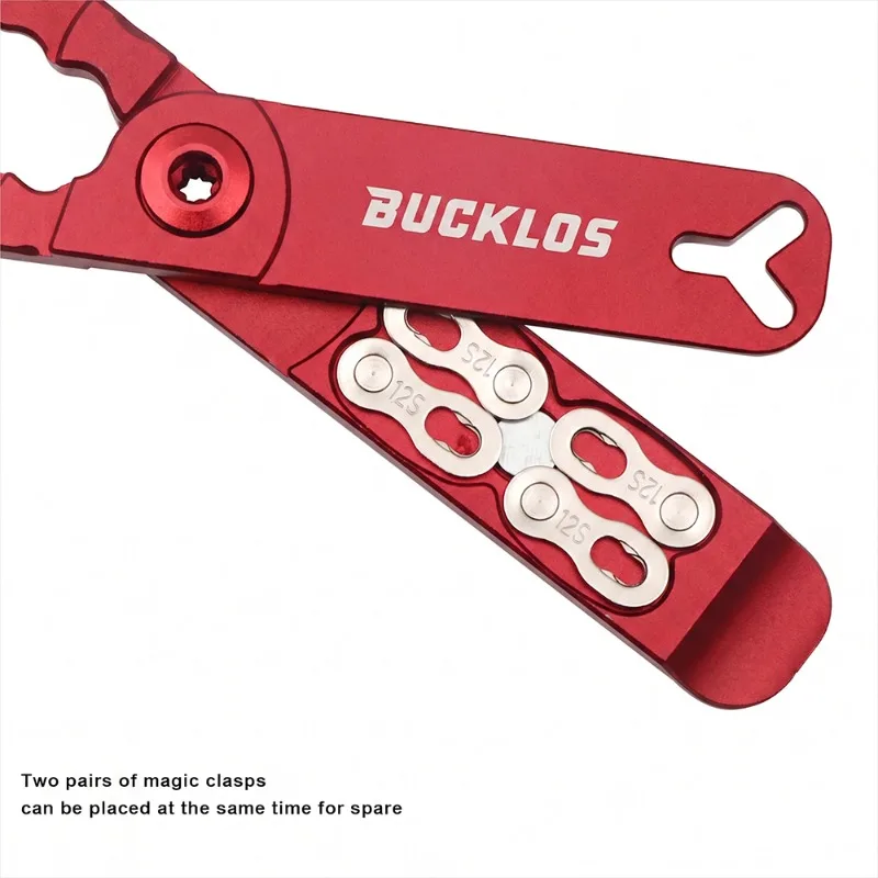 BUCKLOS Mini Bike Chain Link Pliers Bicycle Quick Removal Install Plier MTB Chain Buckle Open Close Clamp Cycling Repair Tools