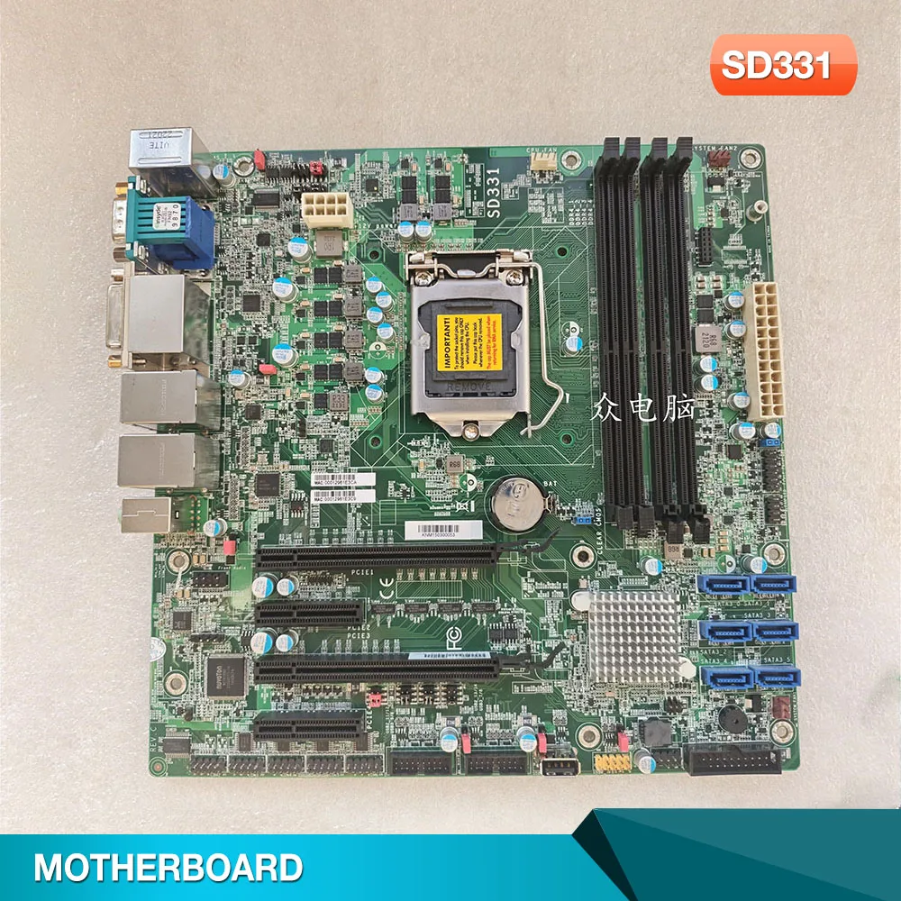 

Материнская плата промышленного контроллера SD331 Промышленная материнская плата SD331-C236CRM