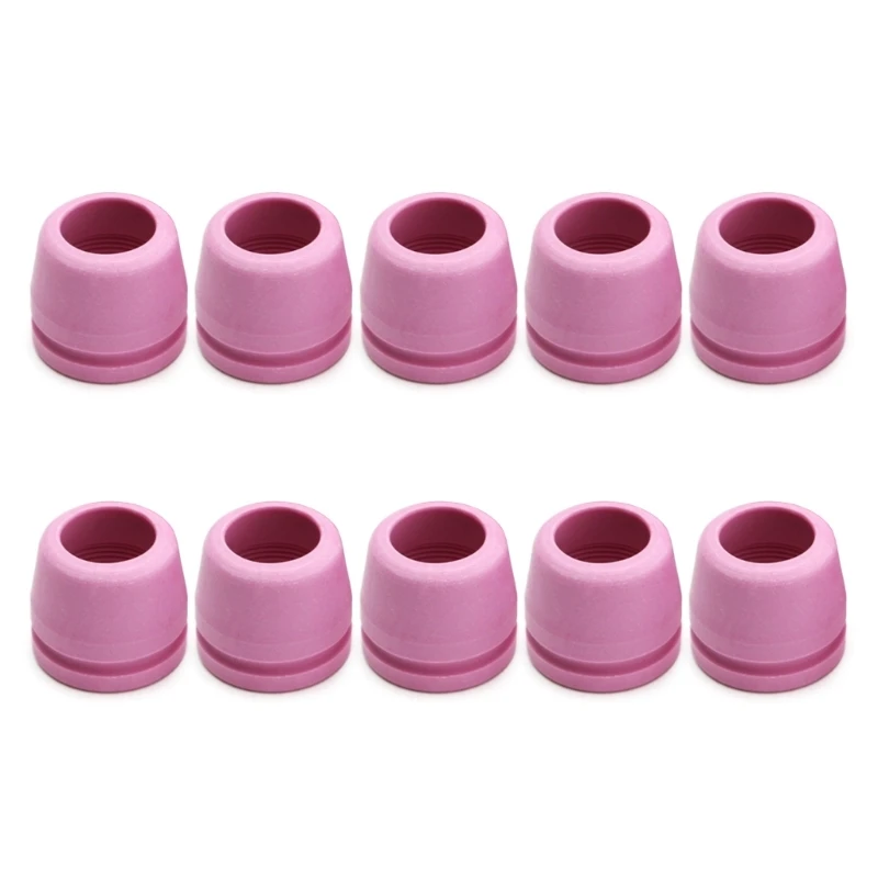 10Pieces Plasma Cutters Consumables Shielding Cups Guide For AG60 SG55 Torch