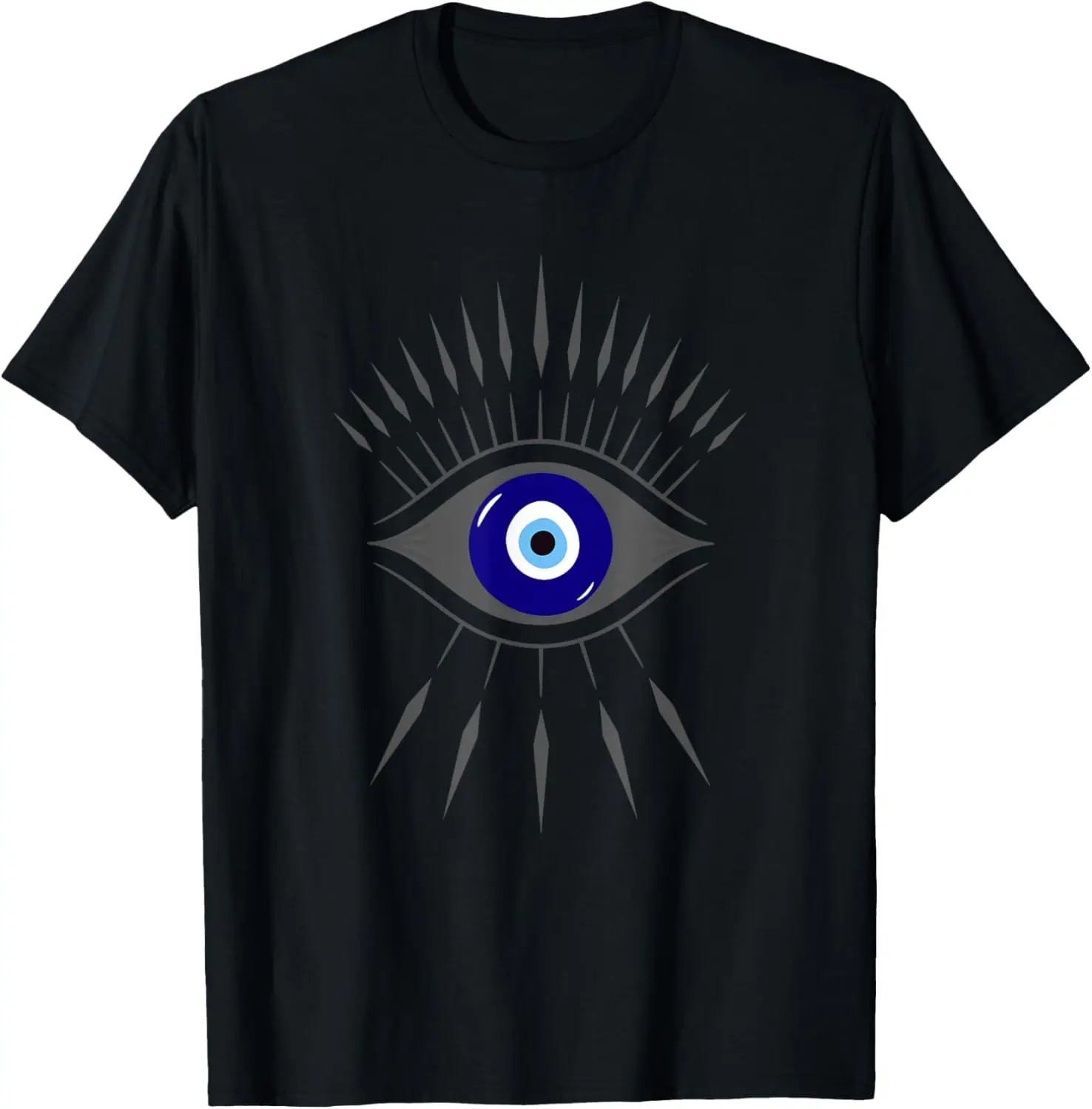 The Evil Eye and Curse Protection Third Eye Graphic T-Shirt