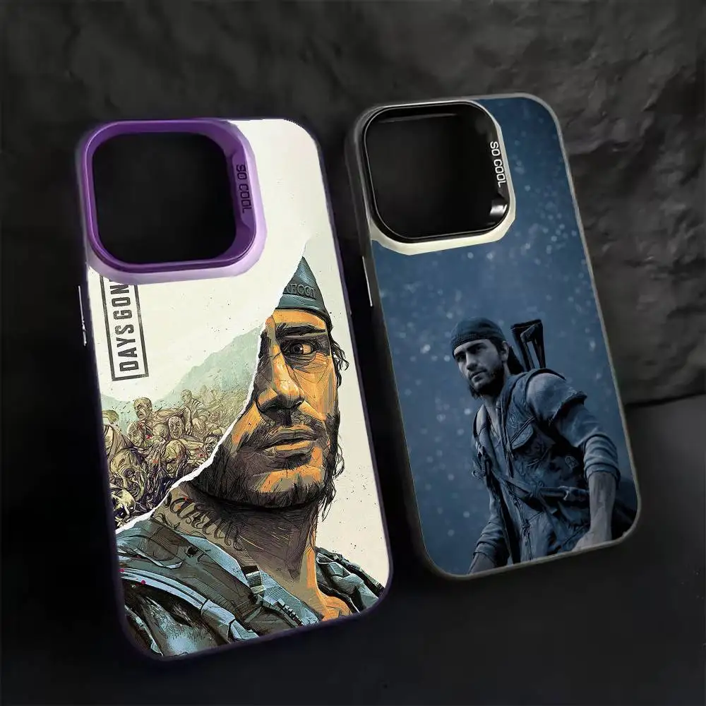 

Game D-Days Gone Deacon Phone Case Color Silver Shell For IPhone 17 16 15 14 13 12 11 Pro Max Plus