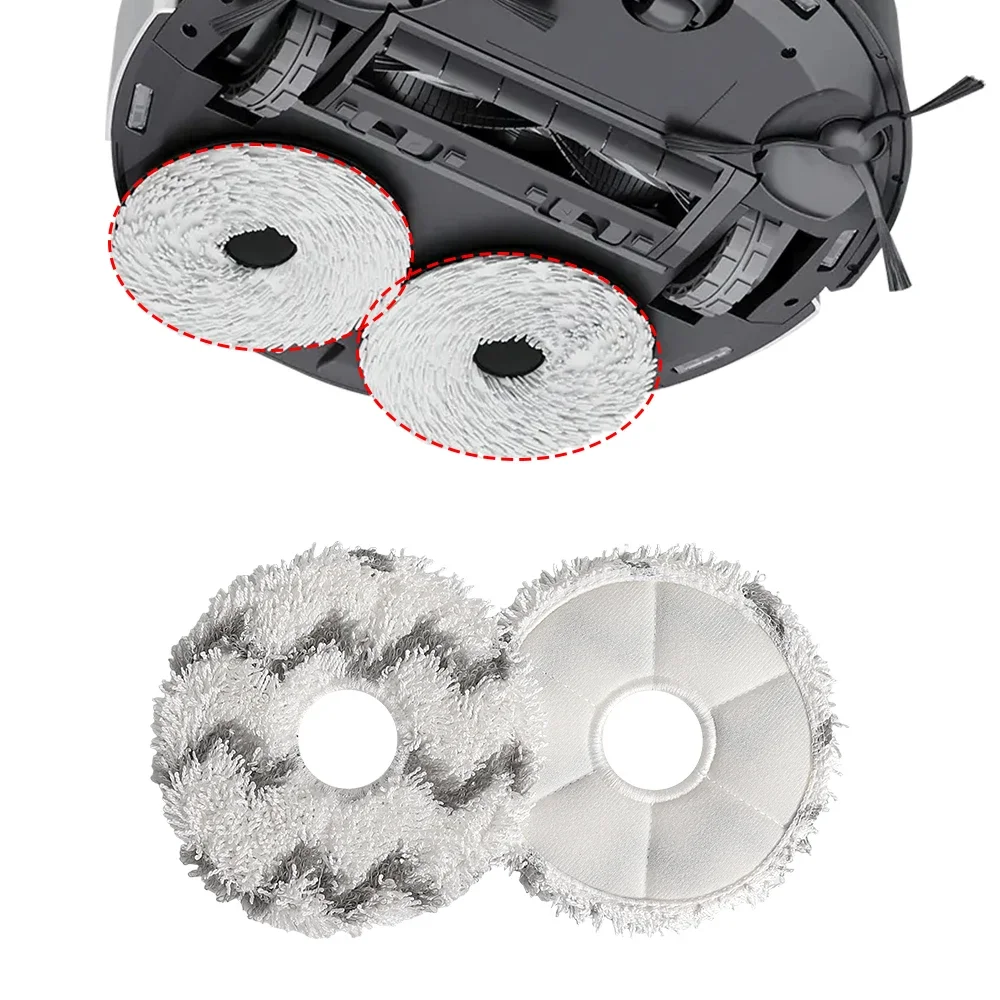 ممسحة قماش لـ Ecovacs T10 OMNI/ TURBO/MAX,X1 OMNI/TURBO/MAX / X1S PRO,T20 PRO/MAX/PRO PLUS ملحقات جهاز آلي لتنظيف الأتربة جزء