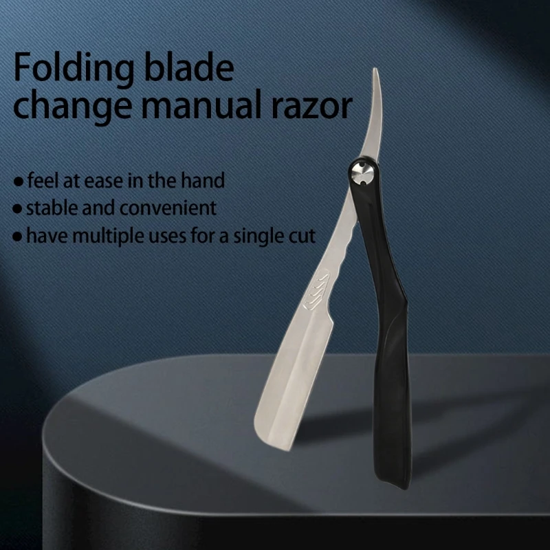 Foldable Manual Shaving Device Shaver Trimming Tool Lightweight Beard Shaver Drop Shipping