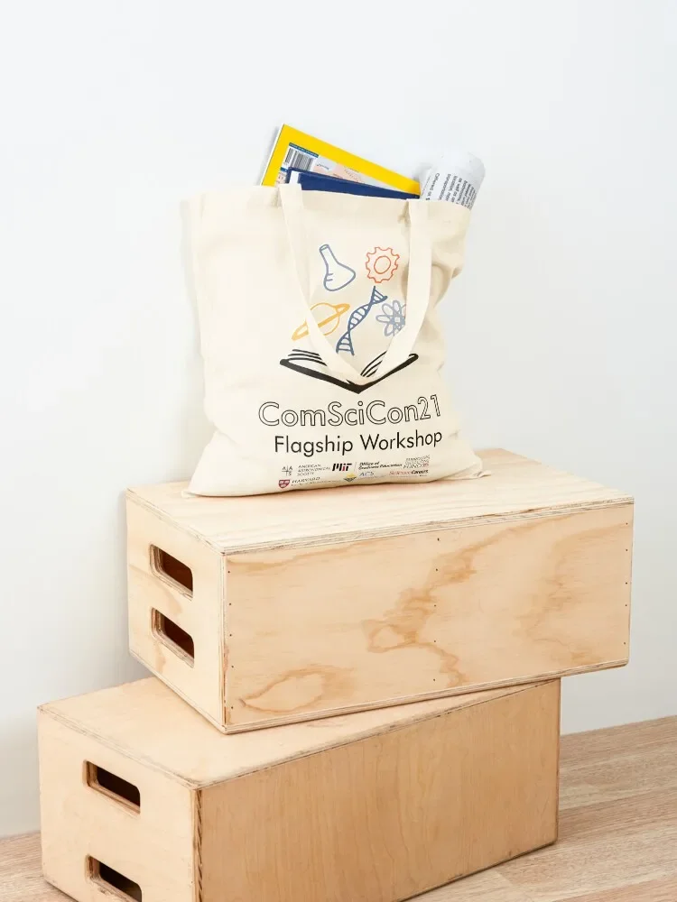 ComSciCon21 Tote Bag tote bag men's reusable shopping bag shopping trolley free delivery bags