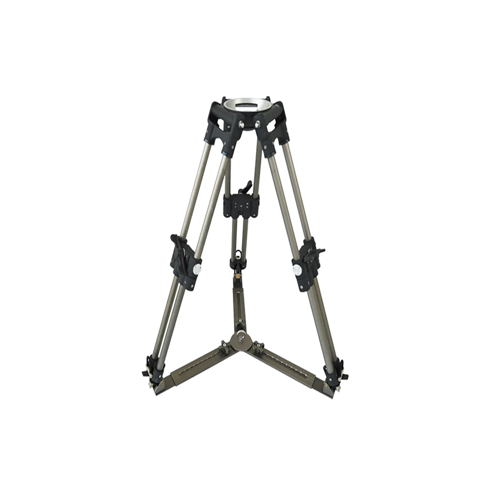 

NEW In Stock Film and television tripod aluminum double leg tripod for SLRS and video cameras