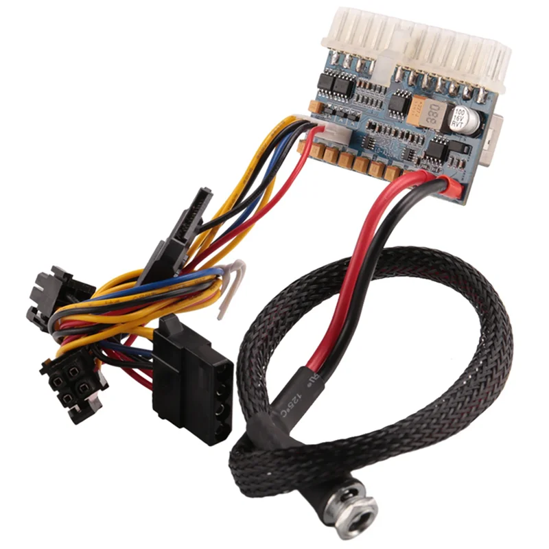 APPLIA-Portable DC 12V 250W 24Pin ATX Connect مع اللوحة الأم Mini ITX Power Supply Pcio PSU Module للكمبيوتر الشخصي
