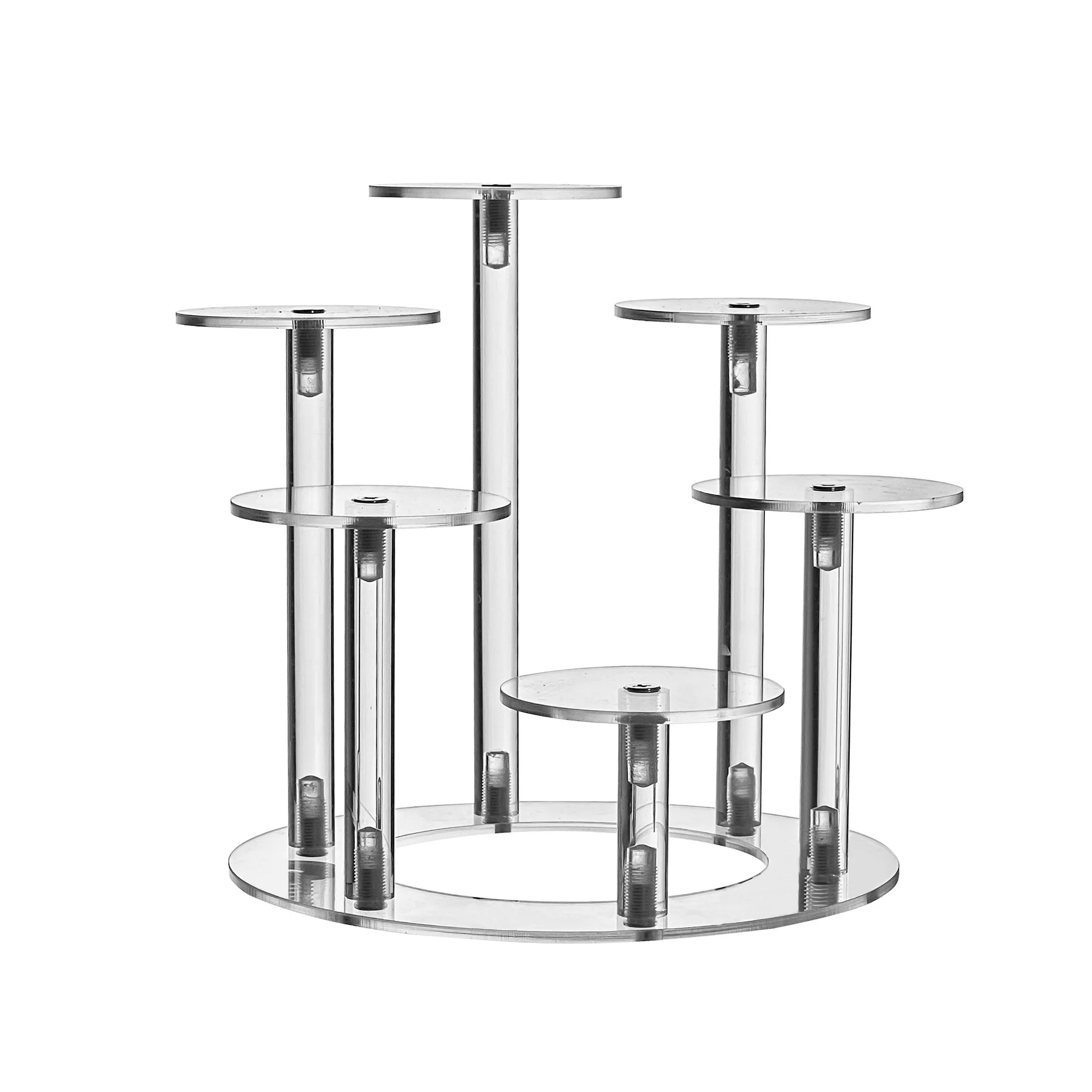 

Acrylic Storage Rack, Transparent Multi-layer Staircase Storage Display Rack, Bubble Mart Doll Stand, Figurine Display