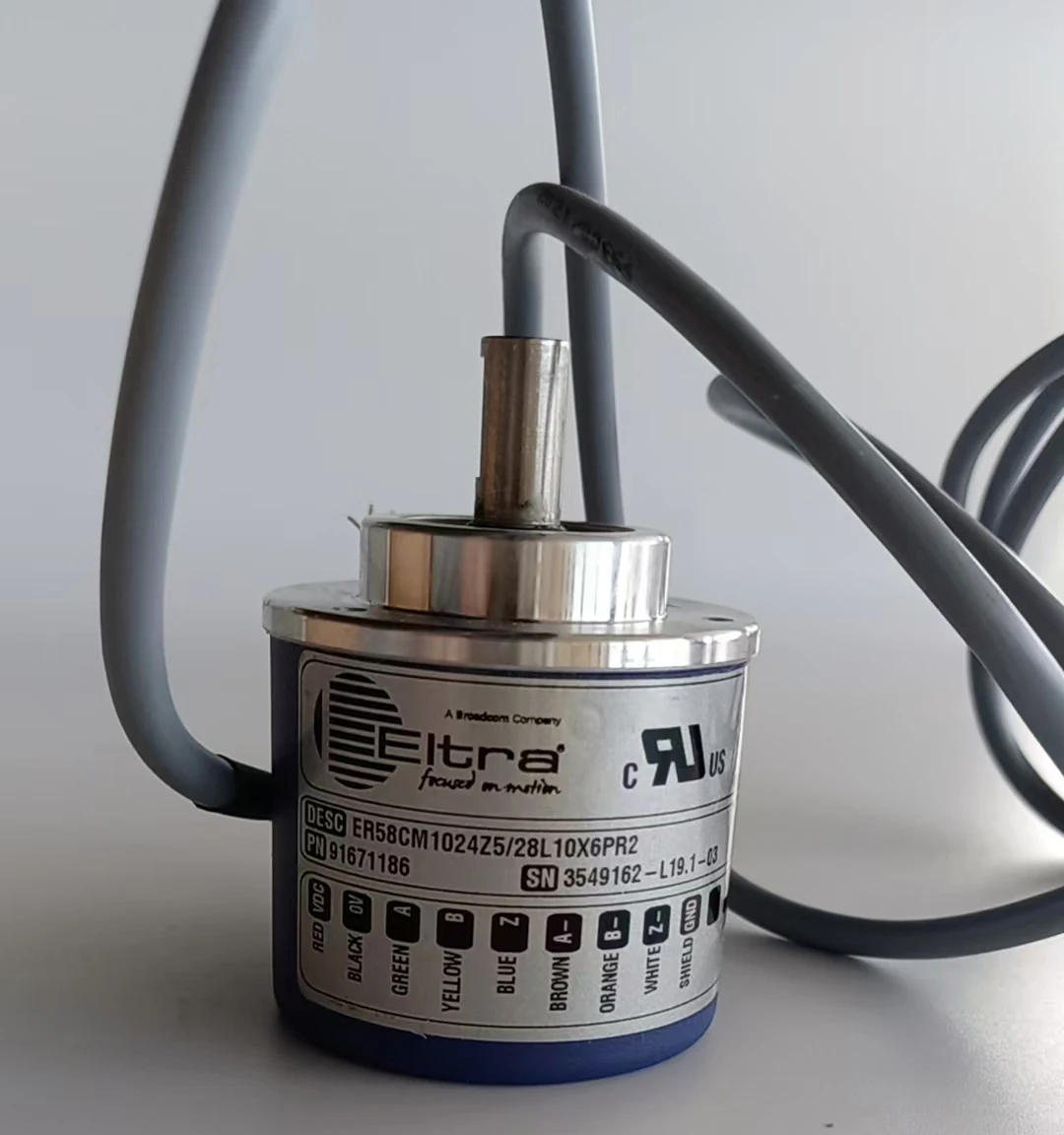 العلامة التجارية الجديدة الأصلية المصنوعة في إيطاليا جهاز تشفير العمود الصلب الروتاري Eltra-التشفير للأتمتة الصناعية