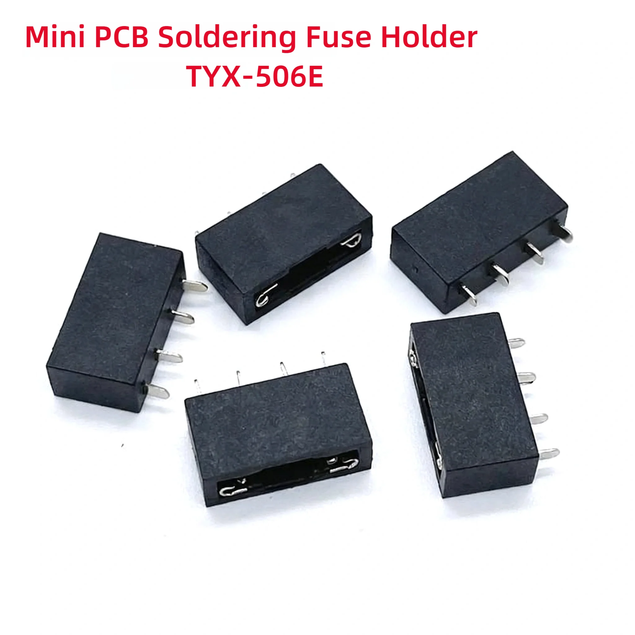 Mini Short-Foot Mini Small PCB Soldering Type Circuit Board Fuse Base, Insert Piece Integral Seat Special Wehicle