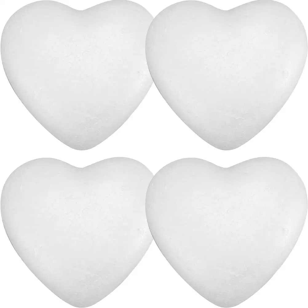 Flower Arrangements Foam Heart Bubble Balls Valentine Shapes White Wedding Craft Child