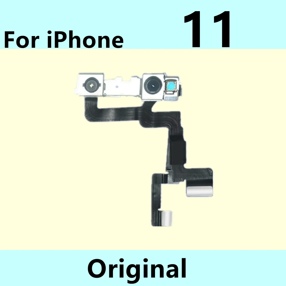 Tested Small Front Camera For iPhone 11 11pro 11Pro Max Proximity Sensor Face Front Camera Flex Cable Repair Part