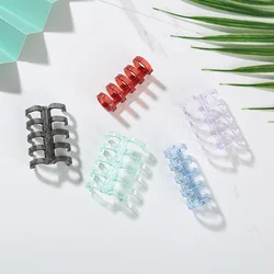 10pcs Loose Leaf 5 Holes Plastic Ring A5/B5 Binder for Notebooks Stationery