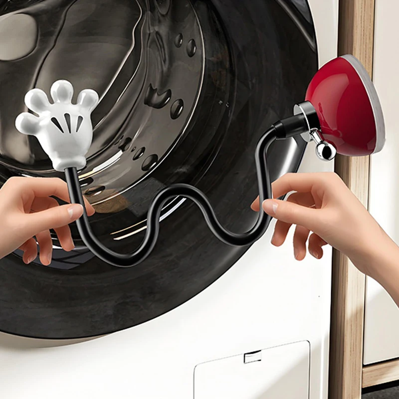 Magnetic Washer Door Prop-Stabilizer For Front Load Machines-Easy-Install, Flex Design-Fits Most Washers & RV Laundry Doors