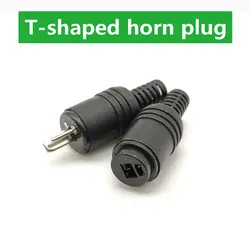 2Pcs 2pin HiFi Connector Screw Terminals Connector and DIN Plug Speaker Power Audio Lamp Signal Plug Adapters